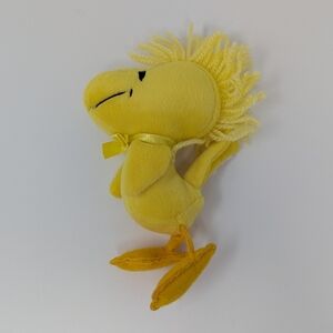 Peanuts Woodstock Plush Bird Snoopy Friend Yellow Bow
